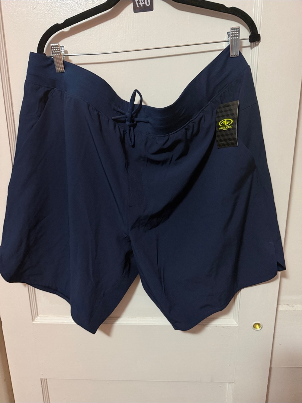 Athletic Works Navy Blue Performance Drawstring Shorts